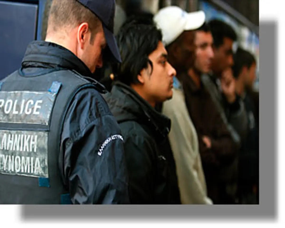 Σύλληψη 37 παράνομων μεταναστών στη Λέρο