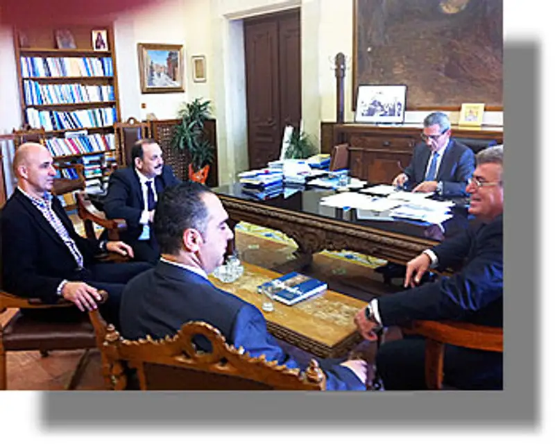 Συνάντηση Δημάρχου Λέρου με τον Περιφερειάρχη Ν. Αιγαίου