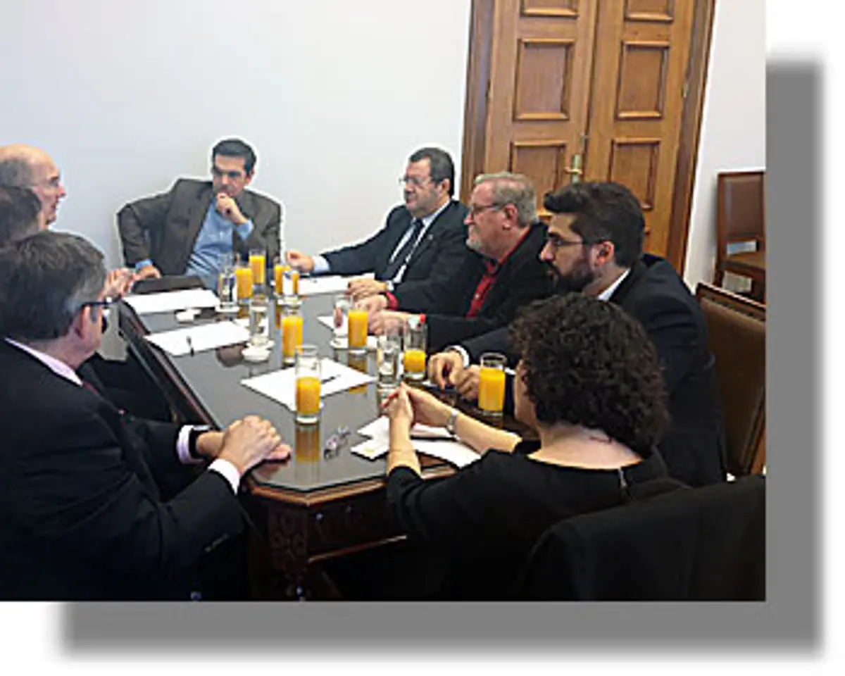 Τον Αλέξη Τσίπρα επισκέφτηκε ο Παντελής Μαραβέλιας στο πλαίσιο των καθηκόντων του στην ΑΗΕΡΑ