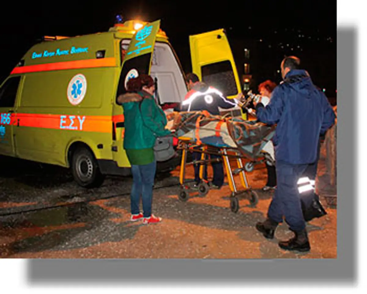 Διακομιδή 80χρονης ασθενούς από την Πάτμο στην Κάλυμνο