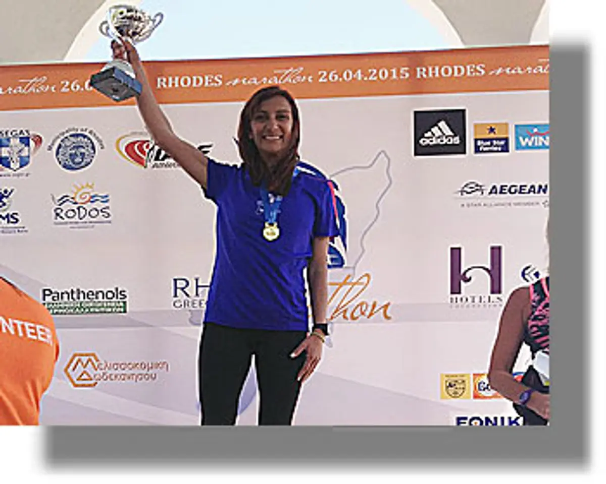 Η Ουρανία Ρεμπούλη νικήτρια στον 2ο Διεθνή Μαραθώνιο Ρόδου