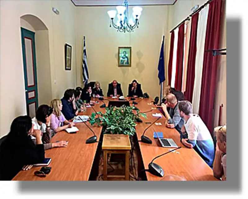 Συνάντηση Δημάρχου Λέρου με αστυνομικές αρχές και εκπροσώπους της Ύπατης Αρμοστείας για το μεταναστευτικό