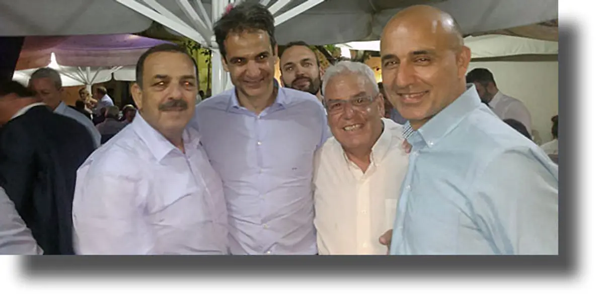 Συνάντηση Δημάρχου Λέρου με τον Πρόεδρο της Ν.Δ. Κυριάκο Μητσοτάκη για το μεταναστευτικό