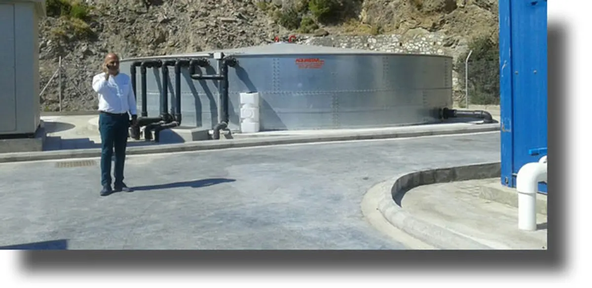 ΛΕΡΟΣ: Έτοιμη η μονάδα αφαλάτωσης!