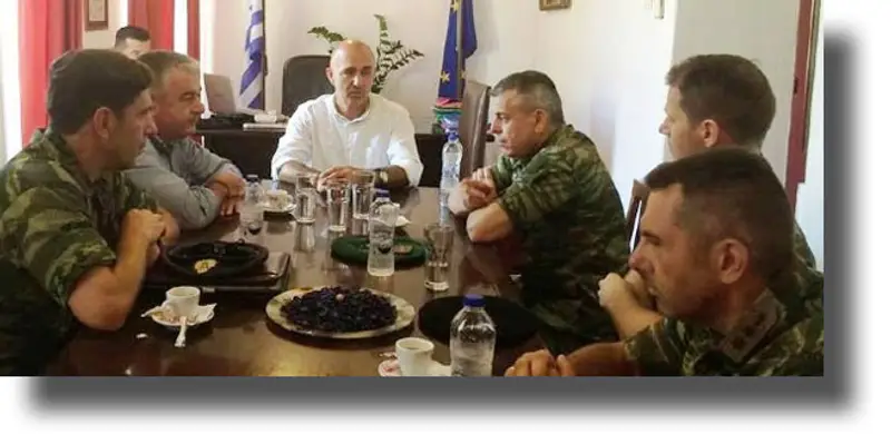 Στη Λέρο ο επιθεωρητής Στρατού