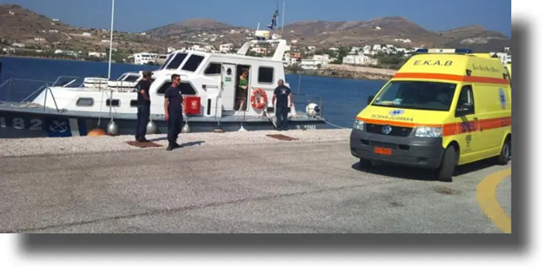 Διακομιδή 45χρονου ασθενούς από την Πάτμο στη Λέρο
