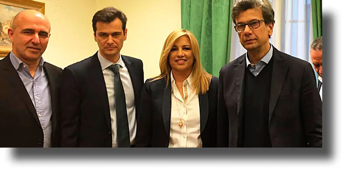 Συνάντηση Δημάρχου με Φώφη Γεννηματά, Στάυρο Θεοδωράκη και Δημ. Κουτσούμπα για το μεταναστευτικό