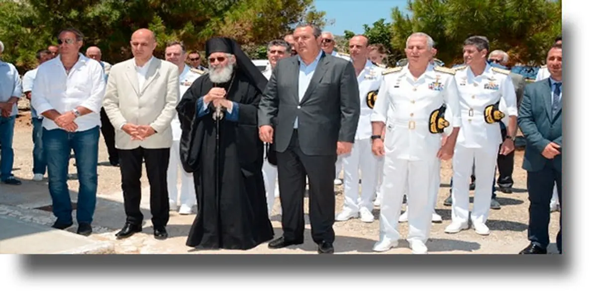 ΛΕΡΟΣ: Παρουσία του Πάνου Καμμένου τα εγκαίνια του Ξενώνα Πολεμικού Ναυτικού στο Λακκί