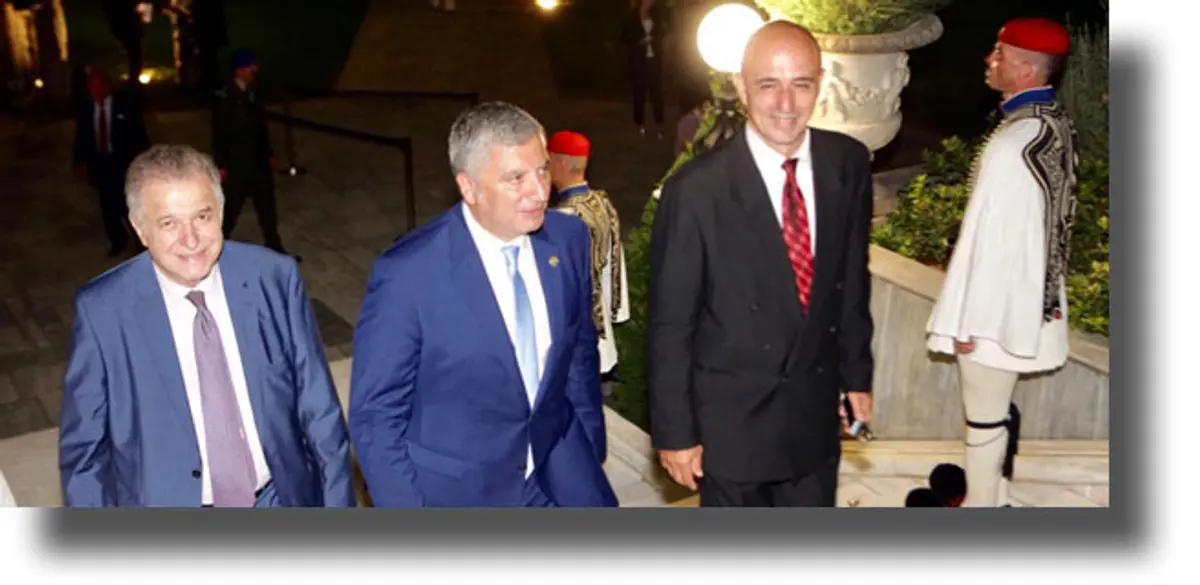 ΛΕΡΟΣ: Στη δεξίωση στο Προεδρικό Μέγαρο για την αποκατάστασης της Δημοκρατίας ο Δήμαρχος Λέρου