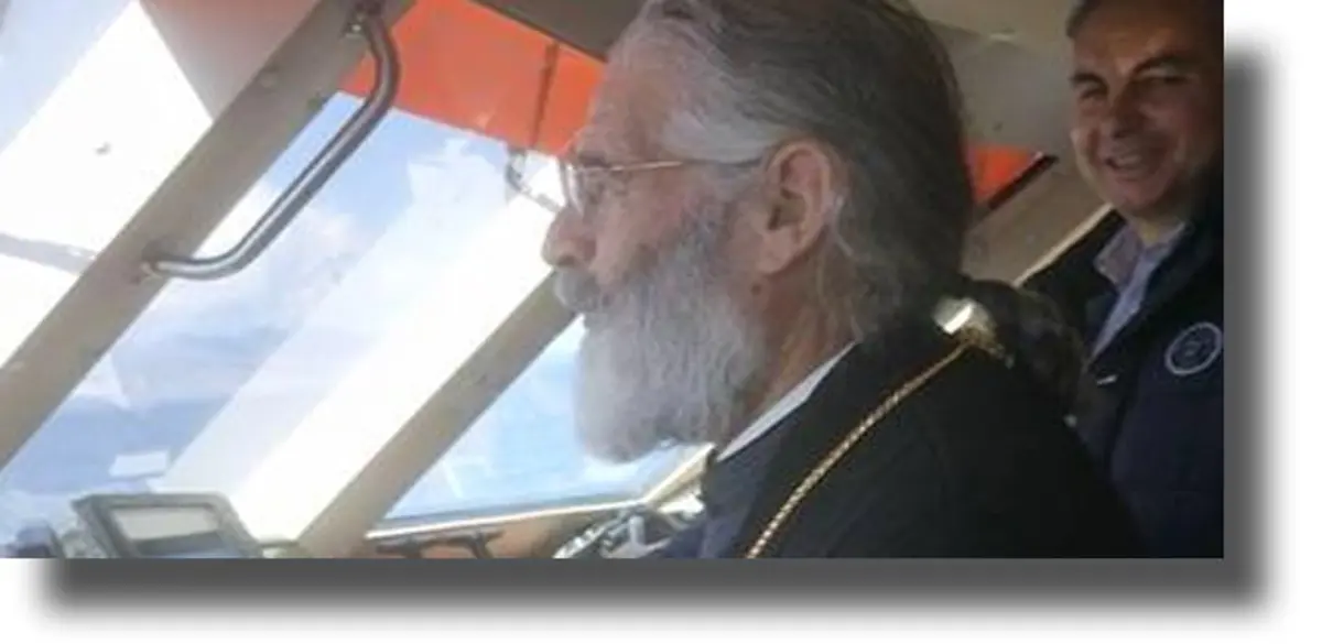 Ο Μητροπολίτης Λέρου Καλύμνου και Αστυπαλαίας …πιλοτάρει!