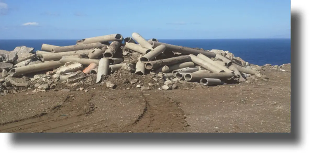 Πάτμος: Απομάκρυνση επικίνδυνων απορριμμάτων – αμιαντοσωλήνων