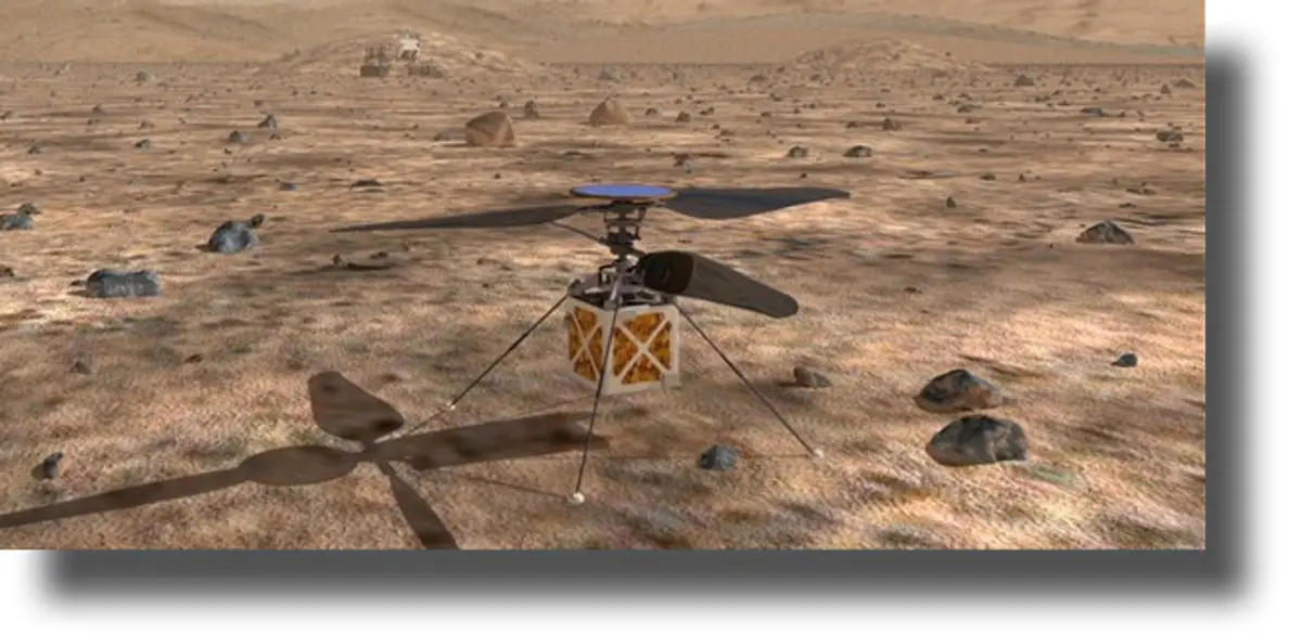 Η NASA στέλνει ελικόπτερο στον Άρη