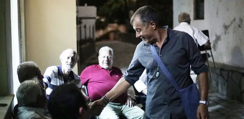Σε Αγαθονήσι, Λειψούς και Σάμο ο Σταύρος Θεοδωράκης
