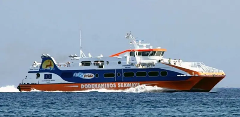 H Dodekanisos Seaways ένωσε για πρώτη φορά τη Θύμαινα Φούρνων με τον Πανορμίτη