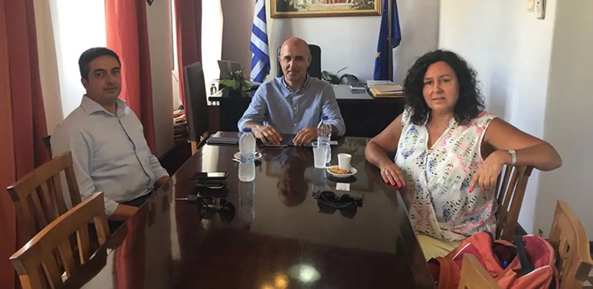 Λέρος: Συνάντηση Δημάρχου με τον Συντονιστή των πέντε νησιών για το προσφυγικό