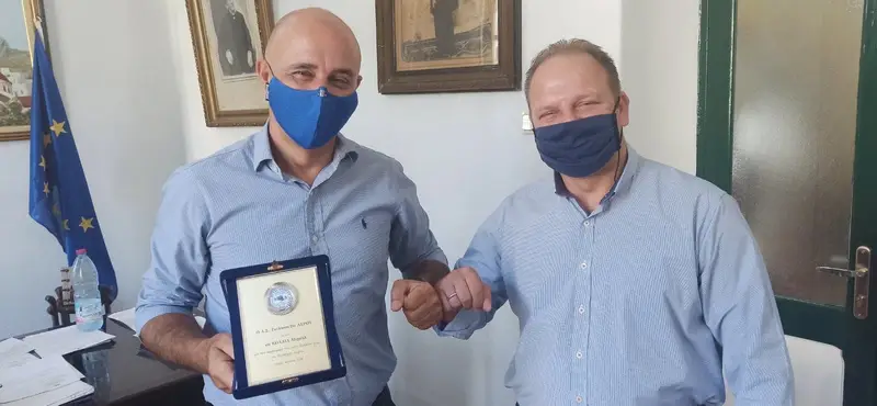 ΕΠΙΣΚΕΨΗ ΣΥΛΛΟΓΟΥ TAEKWON DO ΣΤΟ ΔΗΜΑΡΧΟ ΛΕΡΟΥ