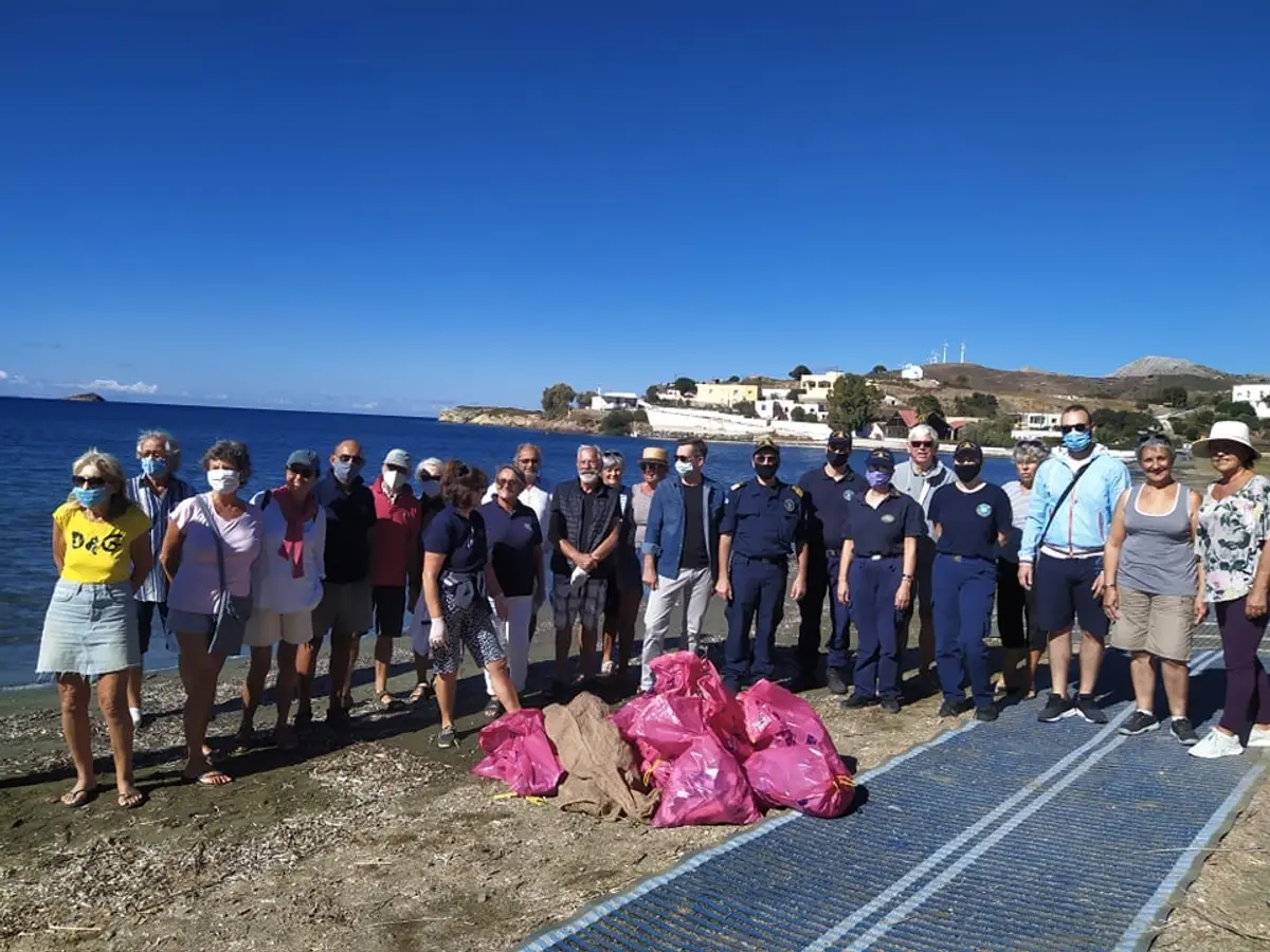 Λέρος: Με επιτυχία η συμμετοχή του Δήμου στον Παγκόσμιο Εθελοντικό Καθαρισμό Ακτών 2020 HELMEPA