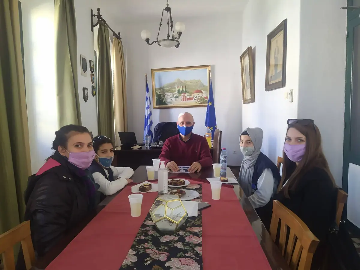 ΣΥΝΑΝΤΗΣΗ ΔΗΜΑΡΧΟΥ ΛΕΡΟΥ ΜΕ ΕΚΠΡΟΣΩΠΟΥΣ ΤΟΥ LEDU