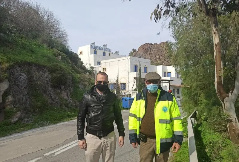 Η Ομάδα Άμεσης Παρέμβασης της ΕΑΓΜΕ στην Πάτμο