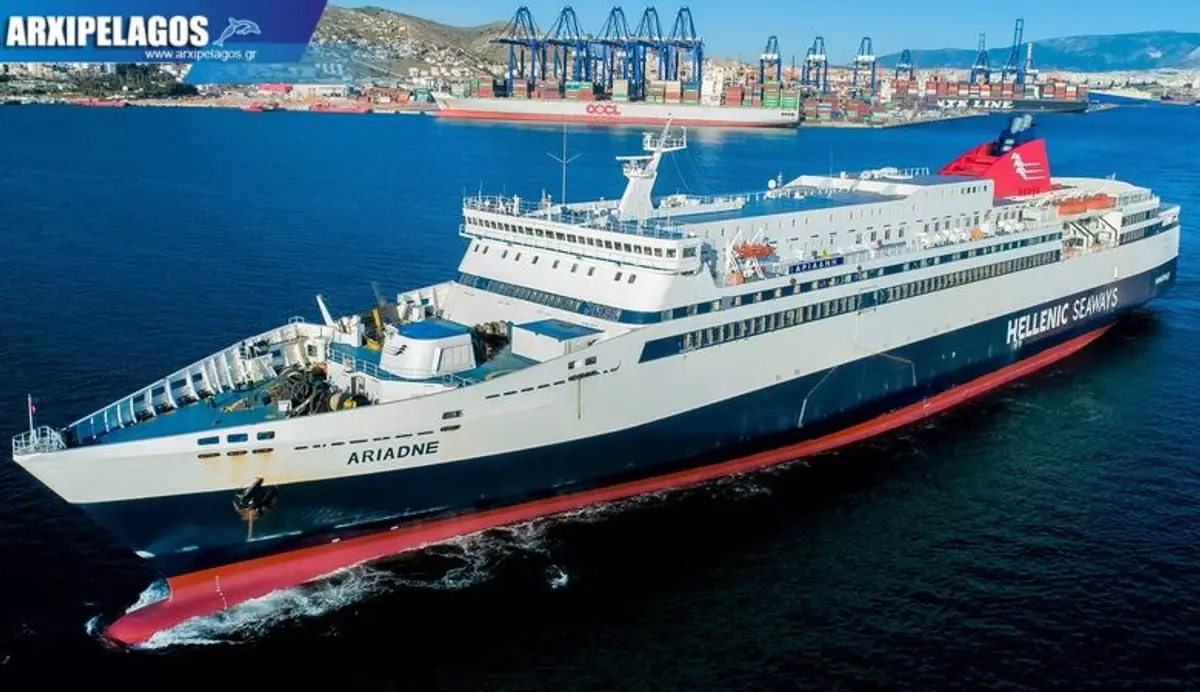 Το πλοίο “Αριάδνη” ξεκινά από σήμερα δρομολόγια στα Δωδεκάνησα