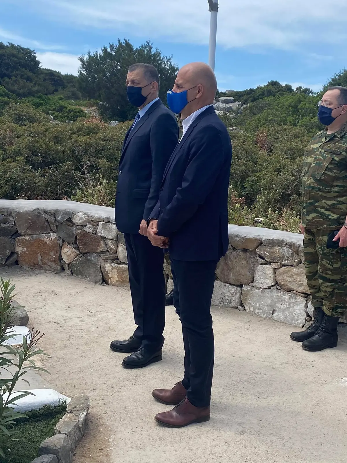 ΕΠΙΣΚΕΨΗ ΔΗΜΑΡΧΟΥ ΛΕΡΟΥ ΣΤΟ ΦΑΡΜΑΚΟΝΗΣΙ