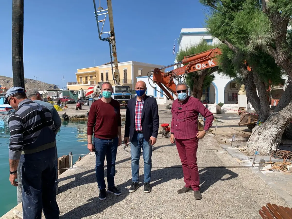 Λέρος: Έργα άνω των 220.000 ευρώ από το Λιμενικό Ταμείο