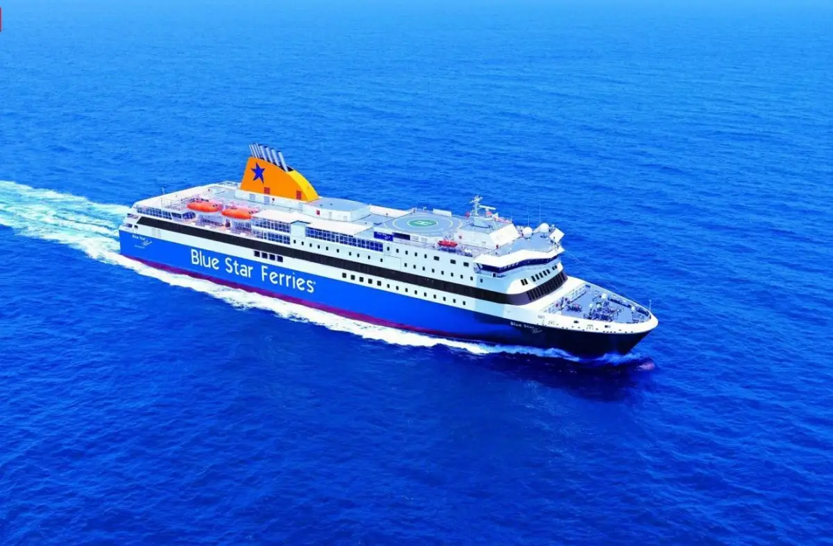 Πώς διαμορφώνονται τα δρομολογια του BLUE STAR 1 το χρονικό διάστημα 31/3-2/4 λόγω δυσμενών καιρικών συνθηκών
