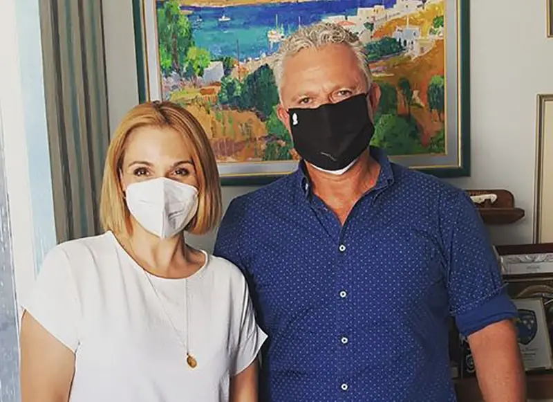 Επίσκεψη Μίκας Ιατρίδη στους Λειψούς