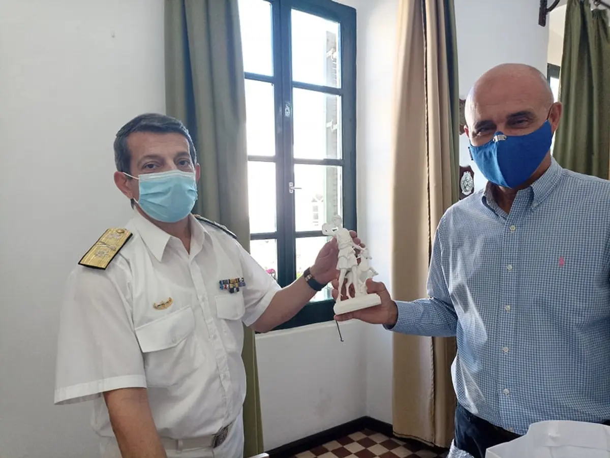 Συνάντηση Δημάρχου Λέρου με τον Περιφερειακό Διοικητή της 8ης ΠΕ.ΔΙ.ΛΣ-ΕΛ.ΑΚΤ