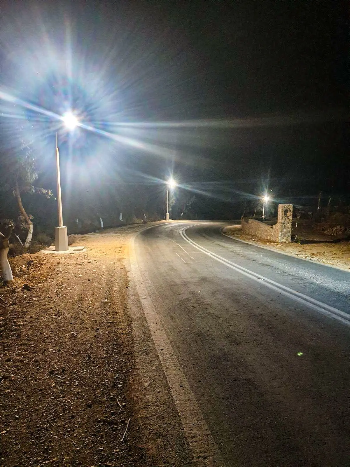 Γραφείο Δημάρχου: Δελτίο Τύπου για το νέο δίκτυο ηλεκτροφωτισμού από περιοχή Σμαλού προς Παρθένι.