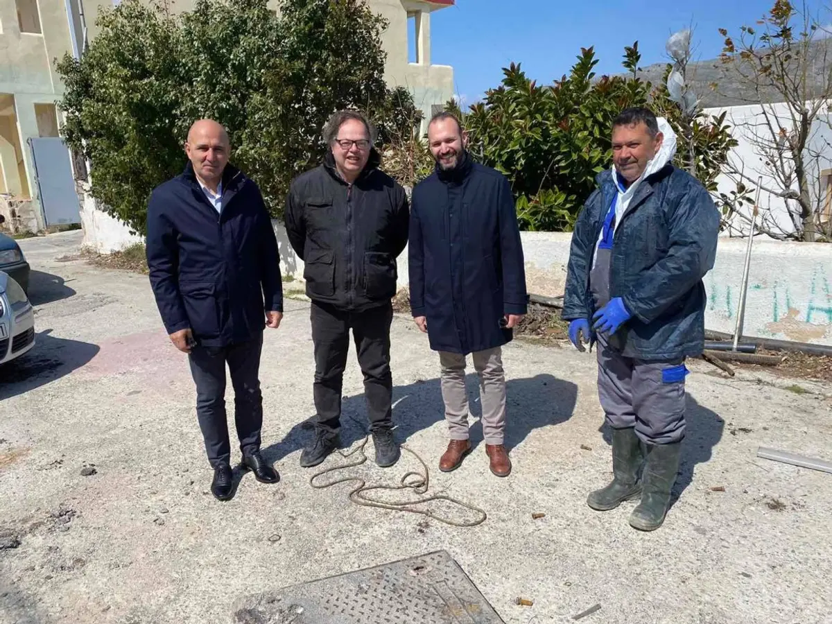 Λέρος: Ολοκληρώθηκαν οι εργασίες επισκευής ηλεκτρομηχανολογικού εξοπλισμού εγκαταστάσεων ύδρευσης αποχέτευσης του Δήμου