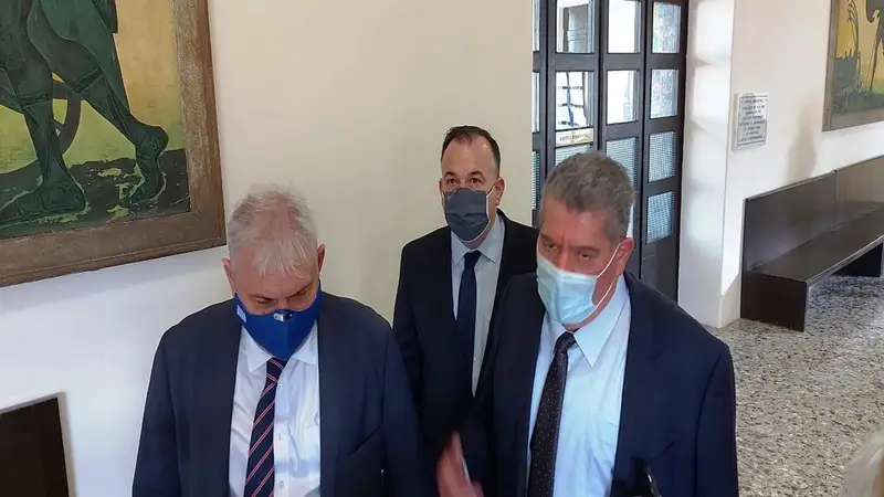 Ο Βουλευτής Δωδεκανήσου Ιωάννης Παππάς συνόδευσε τον γ.γ του Υπ.Δικαιοσύνης κ.Πάνο Αλεξανδρή κατά την επίσκεψη του στη Ρόδο
