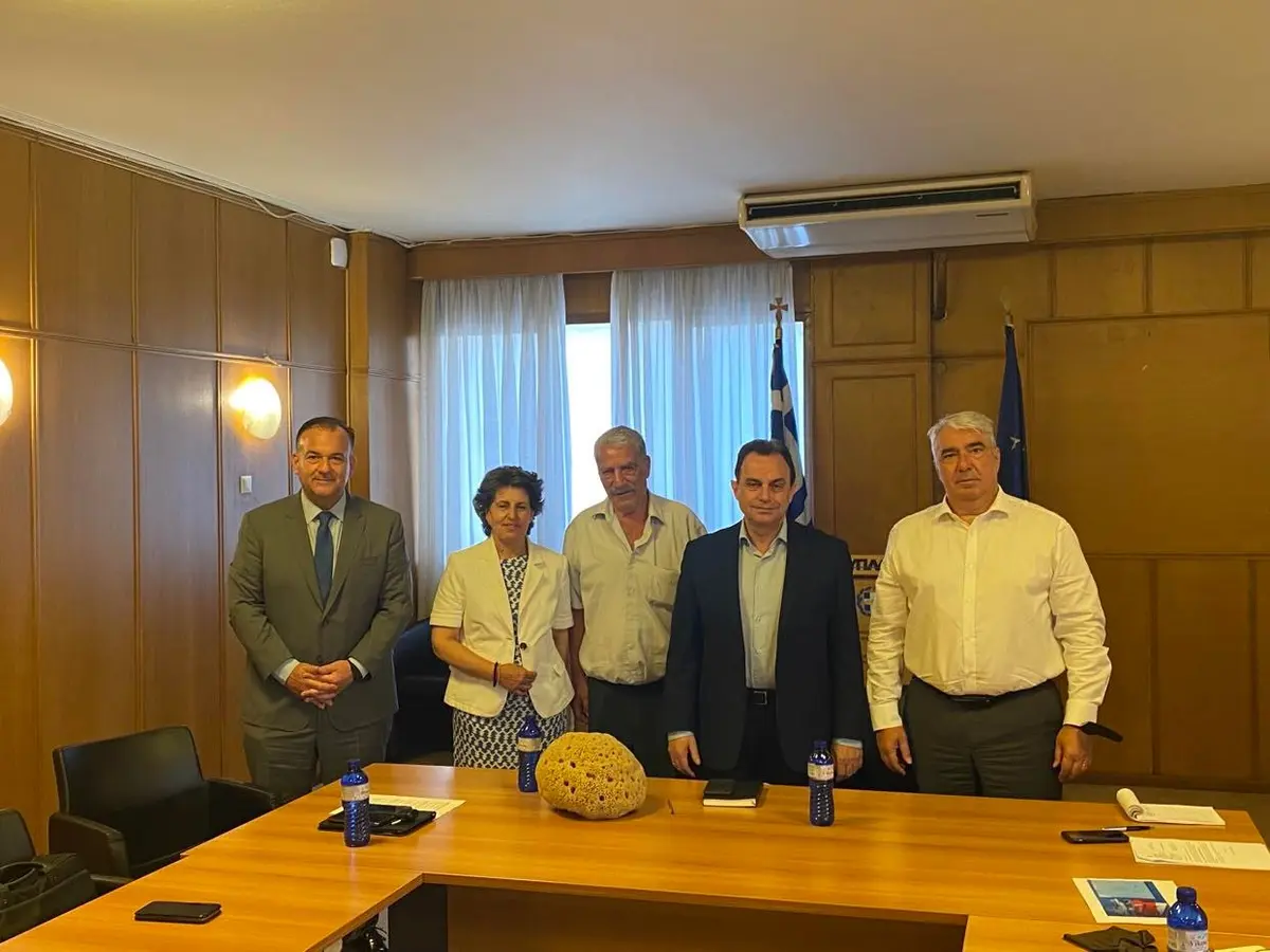 Σύσκεψη Ιωάννη Παππά με την ηγεσία του Υπ. Αγροτικής Ανάπτυξης και Τροφίμων, για θέματα της αλιείας