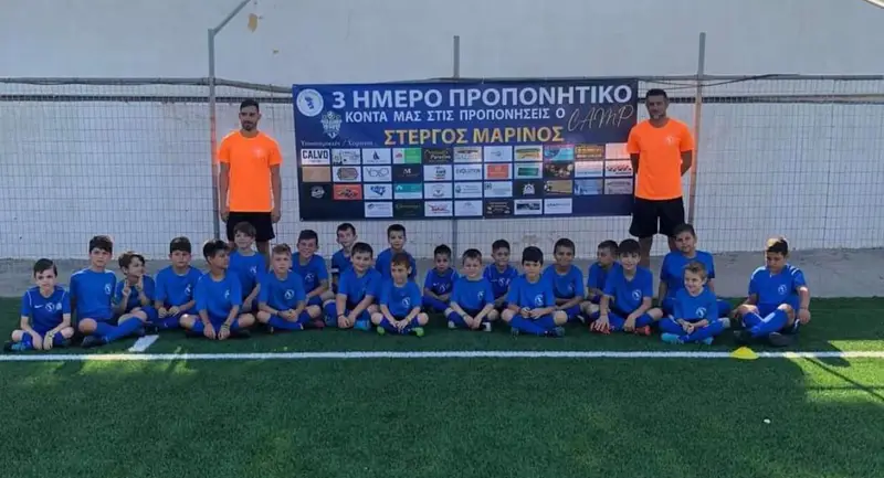 Ξεκίνησε το καμπ της Α.Ε Λέρου με την παρουσία του Στέργου Μαρίνου