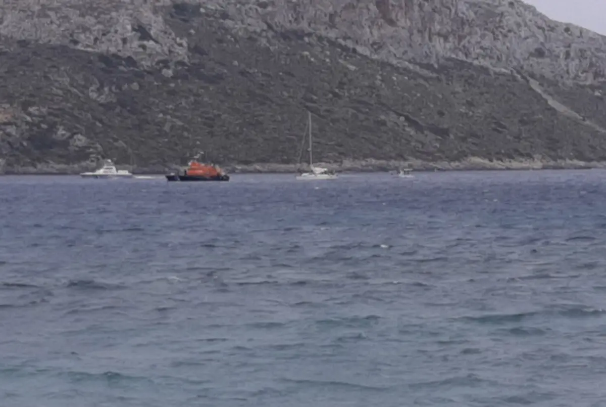 Μηχανική βλάβη ιστιοφόρου σκάφους στη Λέρο