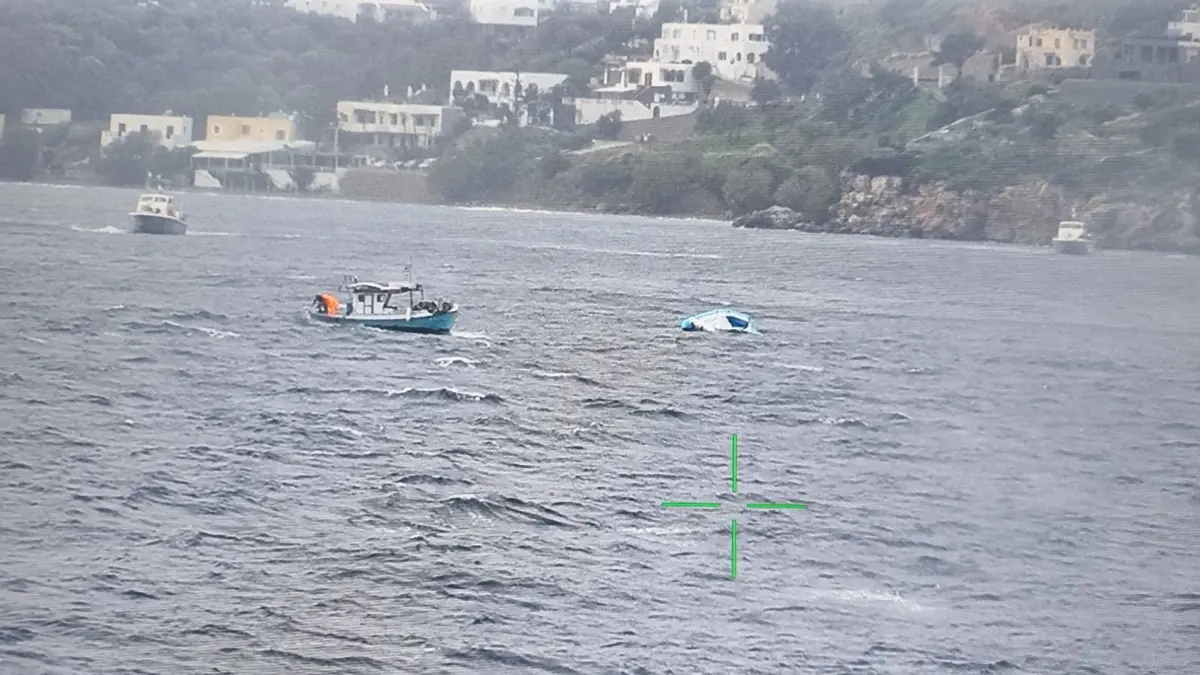 Λέρος: Σε εξέλιξη η επιχείρηση έρευνας και διάσωσης αλλοδαπών