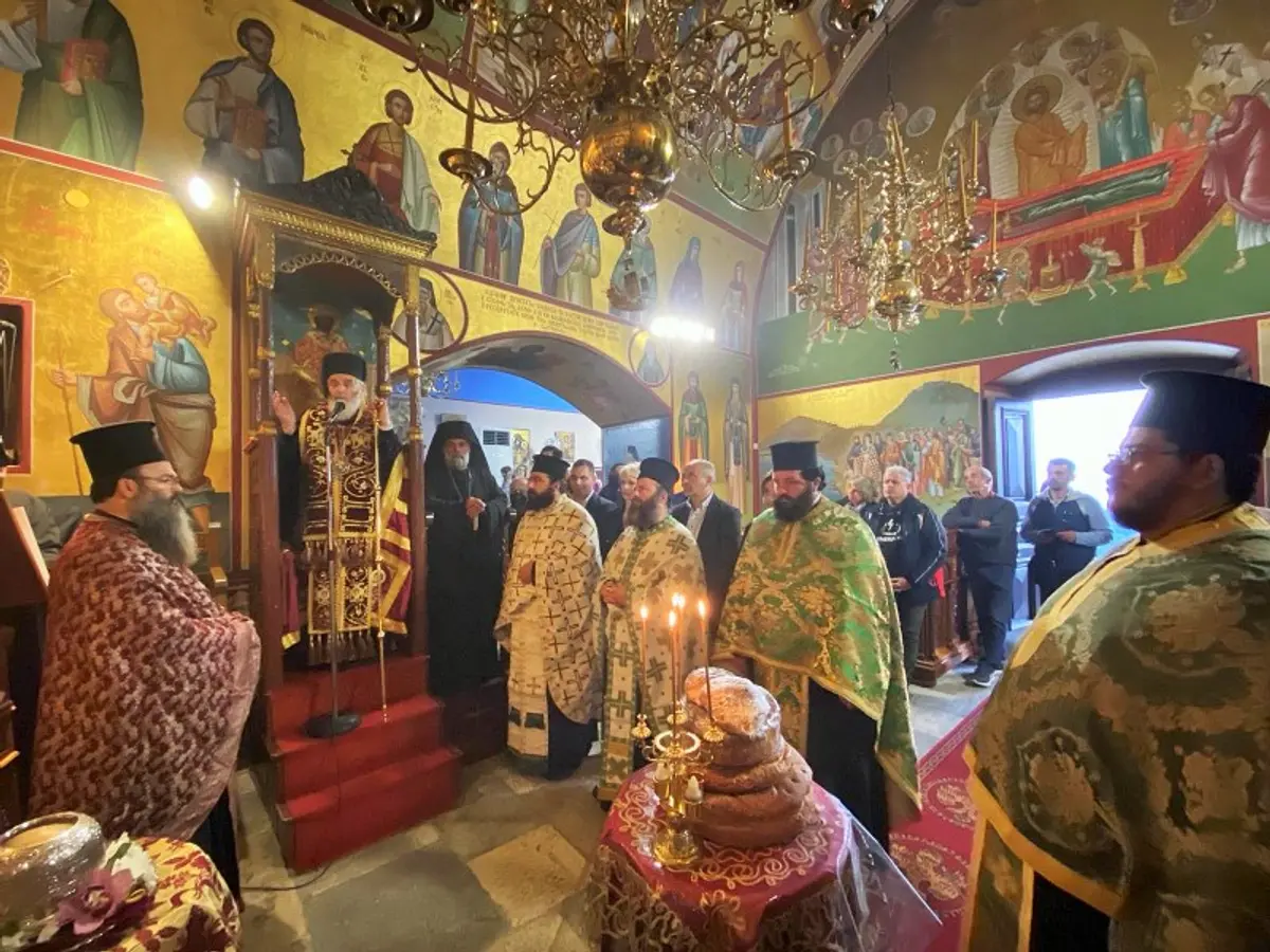 Λέρος: Εορτή εις μνήμην της Κοιμήσεως της Οσίας Γαβριηλίας