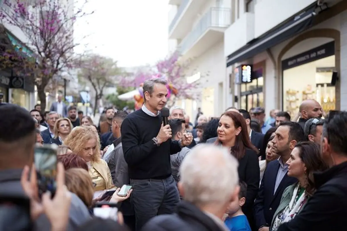 Μητσοτάκης από Ρόδο: Όσο πιο ισχυρή είναι η ΝΔ στις ευρωεκλογές τόσο πιο πολλά θα διεκδικήσουμε