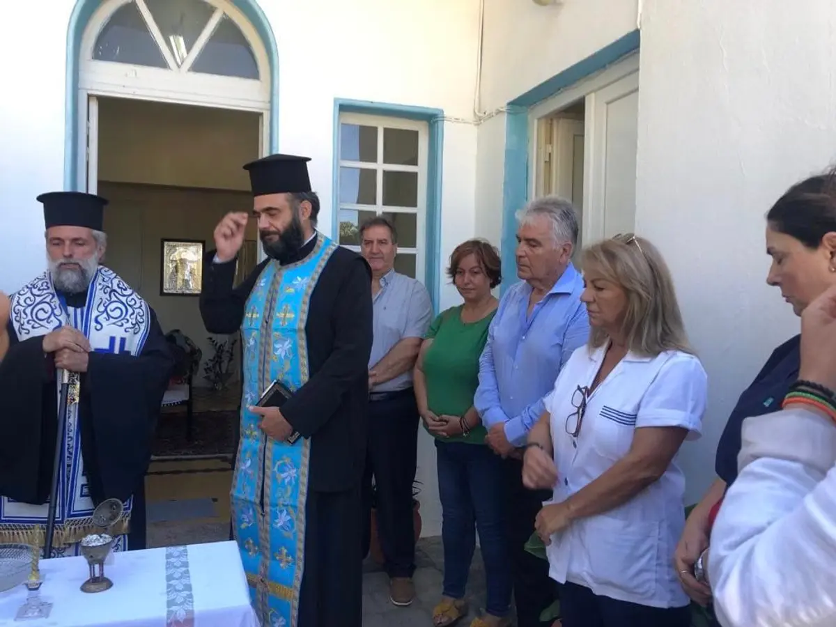 Λέρος: Παρουσία Δημάρχου ο Αγιασμός της ΣΑΕΚ Νοσηλευτικής Τραυματολογίας