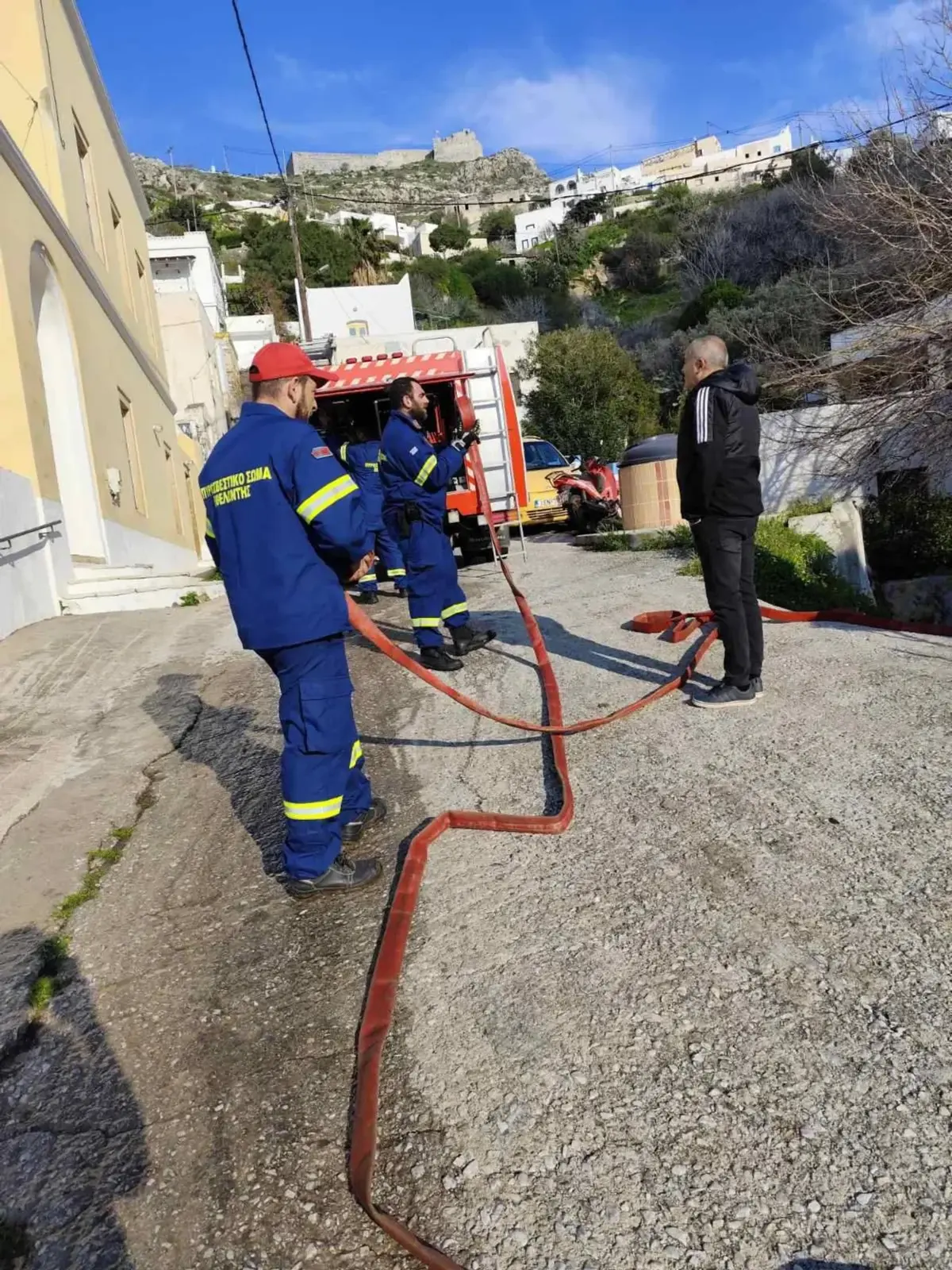 Λέρος: Πυρκαγιά σε οικία στην Αγ. Μαρίνα