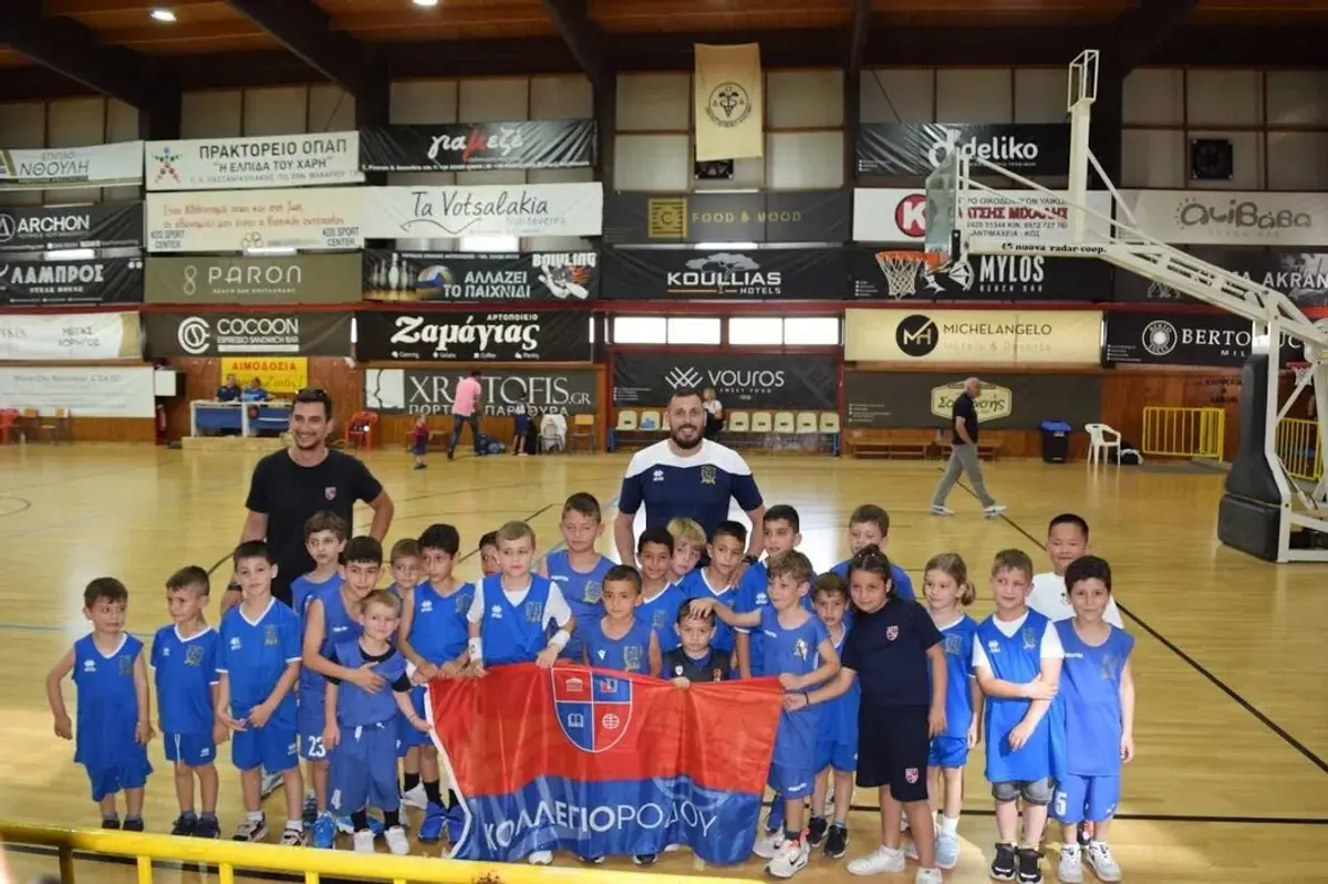 Rhodes Sports Academy visits Leros with 177 participants!