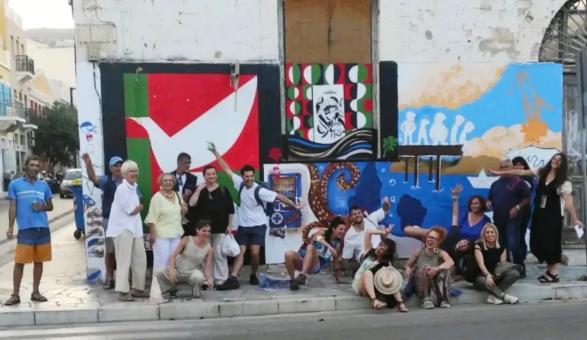 Η ομάδα “Ομορφαίνουμε Γειτονιές της Λέρου” εκπροσώπησε τα Δωδεκάνησα