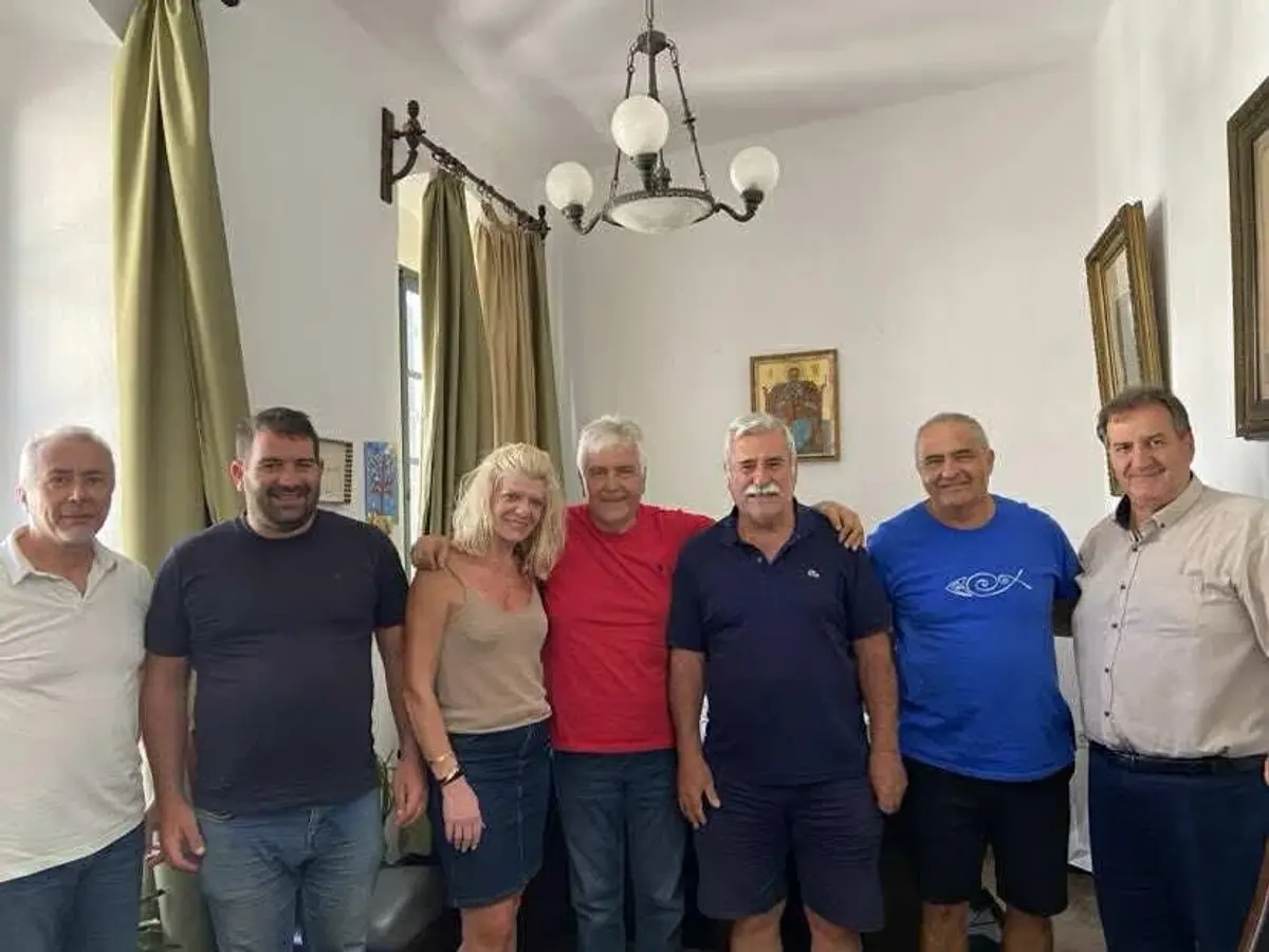 Λέρος: Εποικοδομητική συνάντηση της Πανελλήνιας Ένωσης Λερίων με τον Δήμαρχο Λέρου Τιμόθεο Κωττάκη