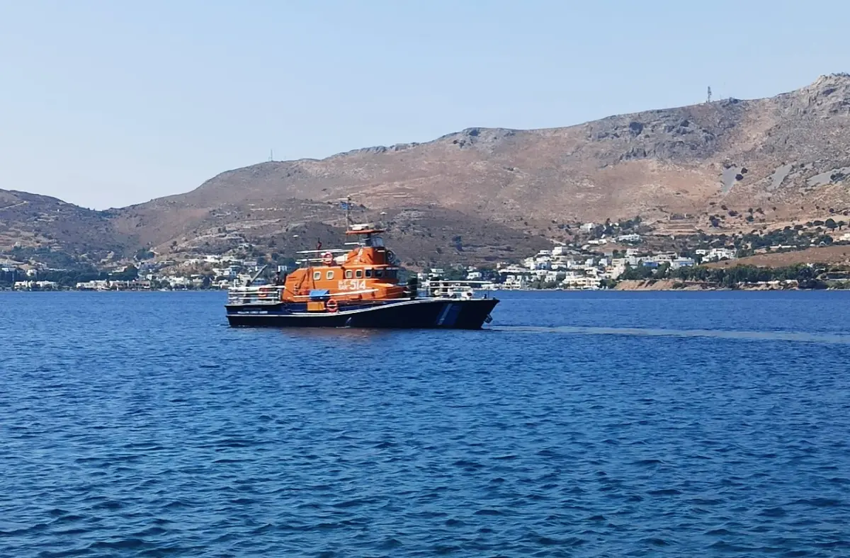 Παροχή συνδρομή σε Θ/Γ σκάφος στη Λέρο