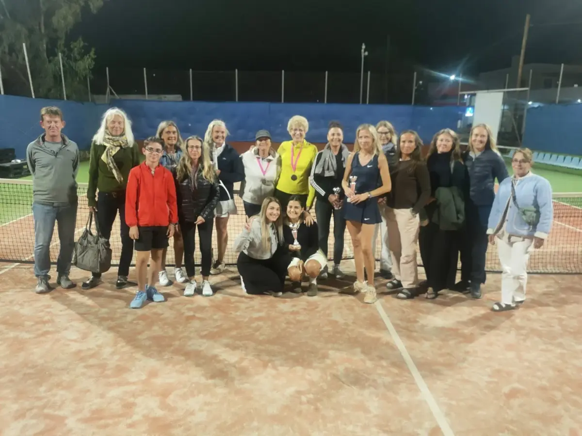 Λέρος: Ολοκληρώθηκε το γυναικείο τουρνουά τένις “Ladies Friendship Cup 2025”