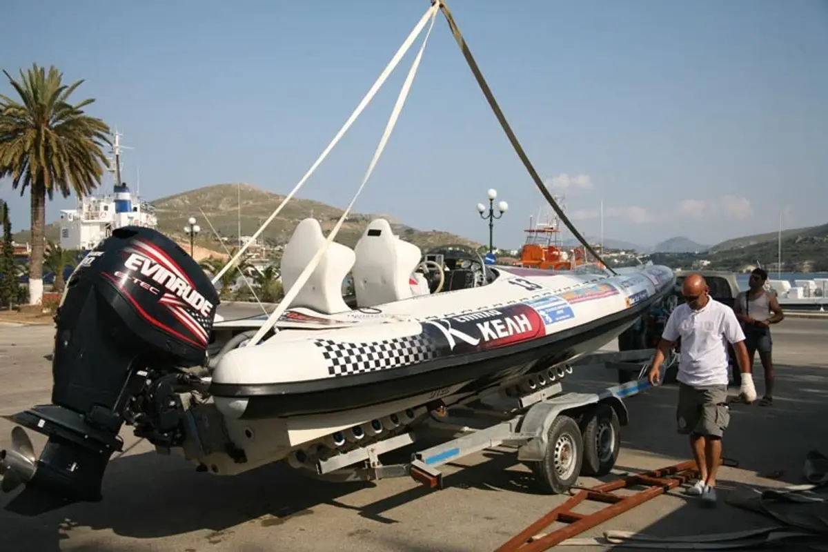 Λέρος: 2η αγωνιστική του Πανελληνίου Πρωταθλήματος φουσκωτών σκαφών Olympic Rib’s.