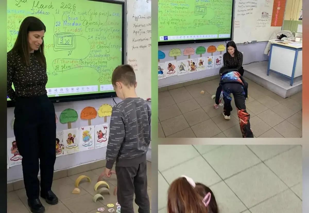 Λέρος: Το Δημοτικό Σχολείο Αλίντων επισκέφθηκε η κοινωνική λειτουργός του Κέντρου Κοινότητας