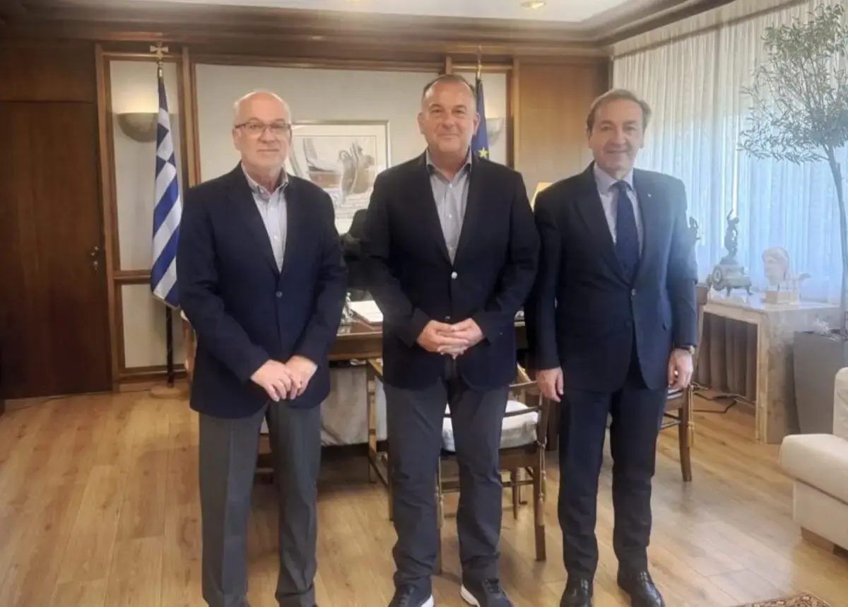 Συνάντηση του Βουλευτή Δωδεκανήσου Γιάννη Παππά στο Υπουργείο Δικαιοσύνης