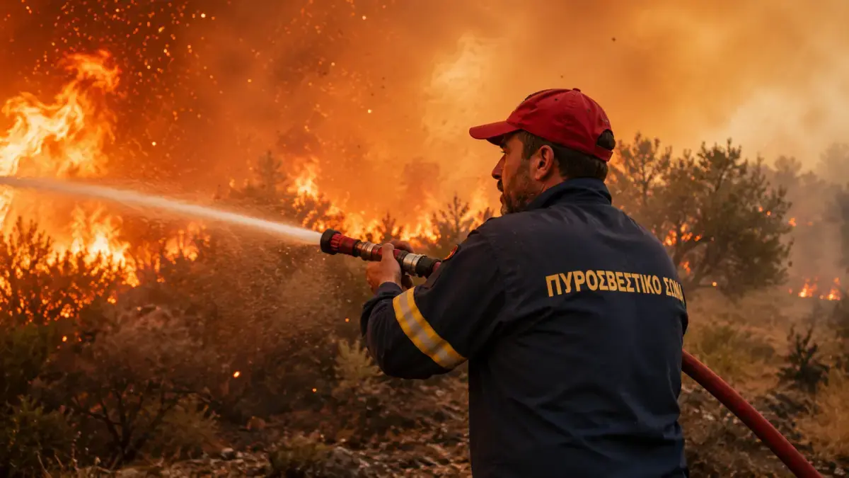 Πυροσβεστική: Το επόμενο διάστημα οι συνθήκες αναμένονται ΕΞΑΙΡΕΤΙΚΑ επικίνδυνες