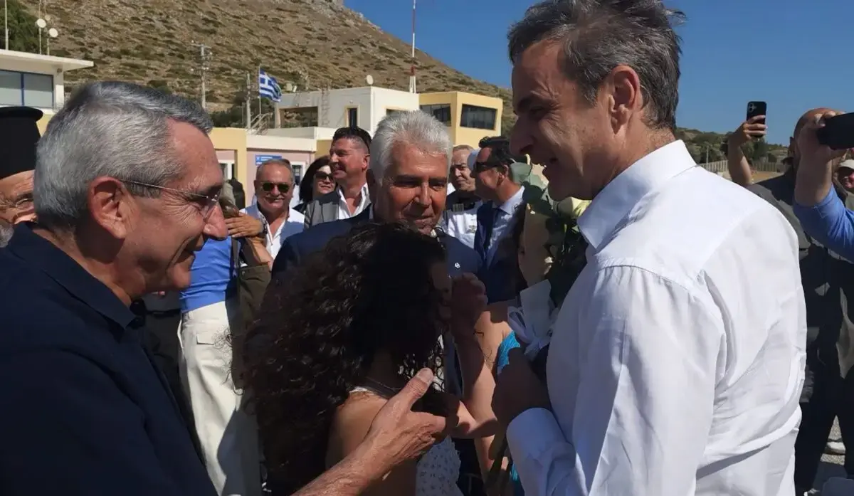 Στη Λέρο ο Πρωθυπουργός Κυριάκος Μητσοτάκης – Επισκέψεις σε έργα και στο Νοσοκομείο